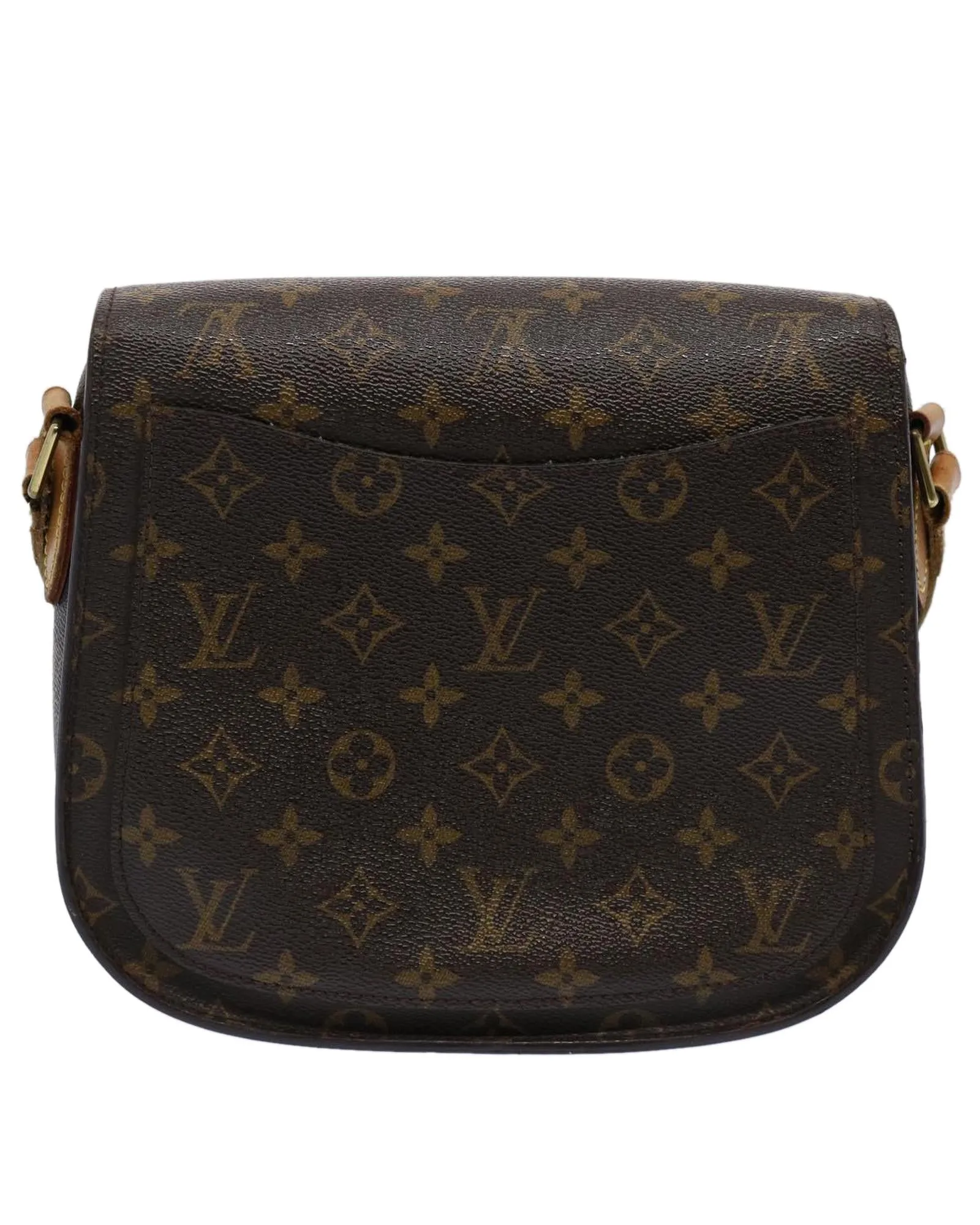 Monogram Shoulder Bag with Adjustable Strap - France Made