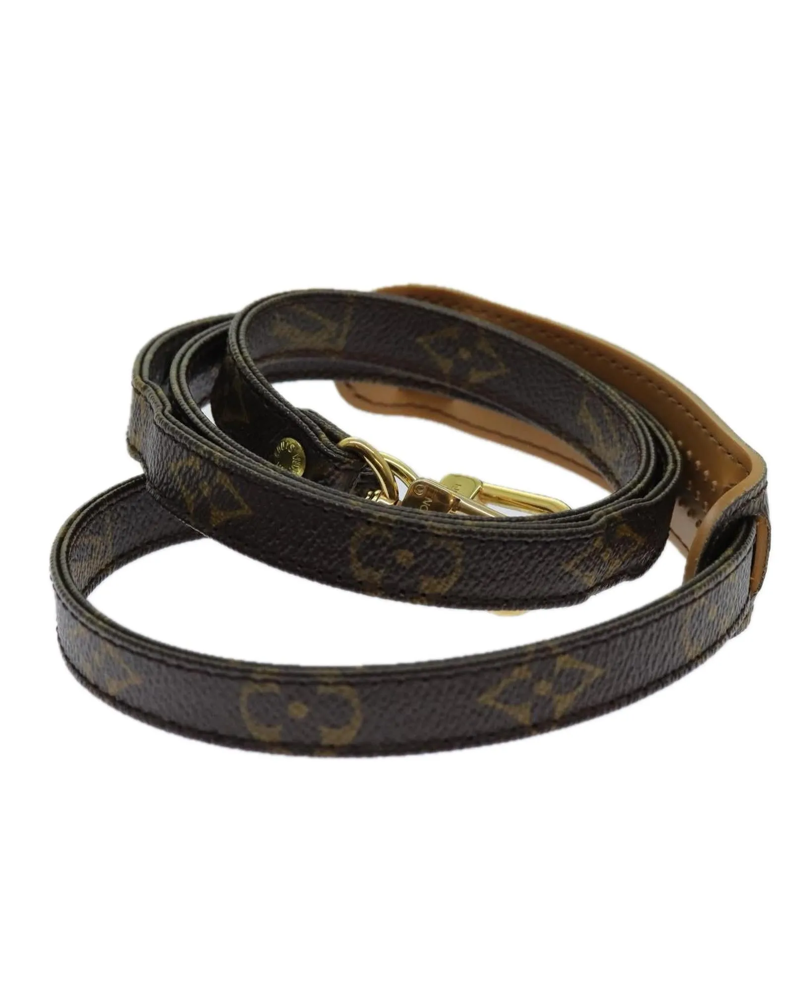 Monogram Shoulder Strap with Authenticity - B Rank