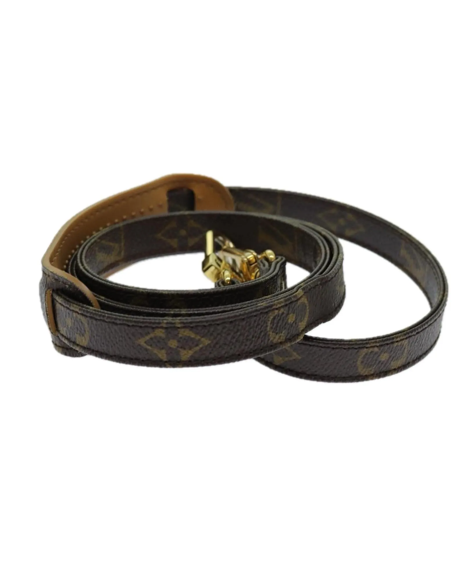Monogram Shoulder Strap with Authenticity - B Rank