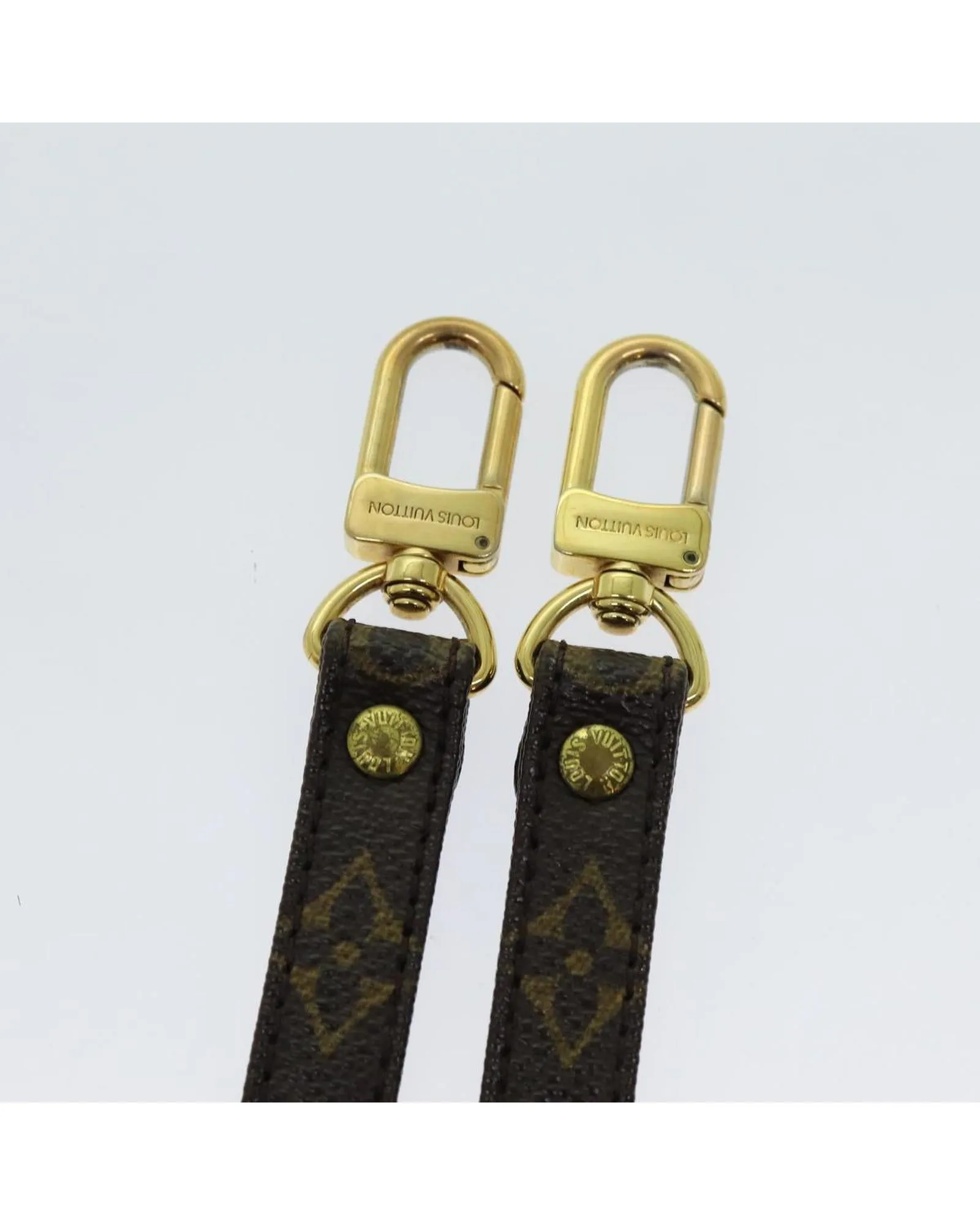 Monogram Shoulder Strap with Authenticity - B Rank