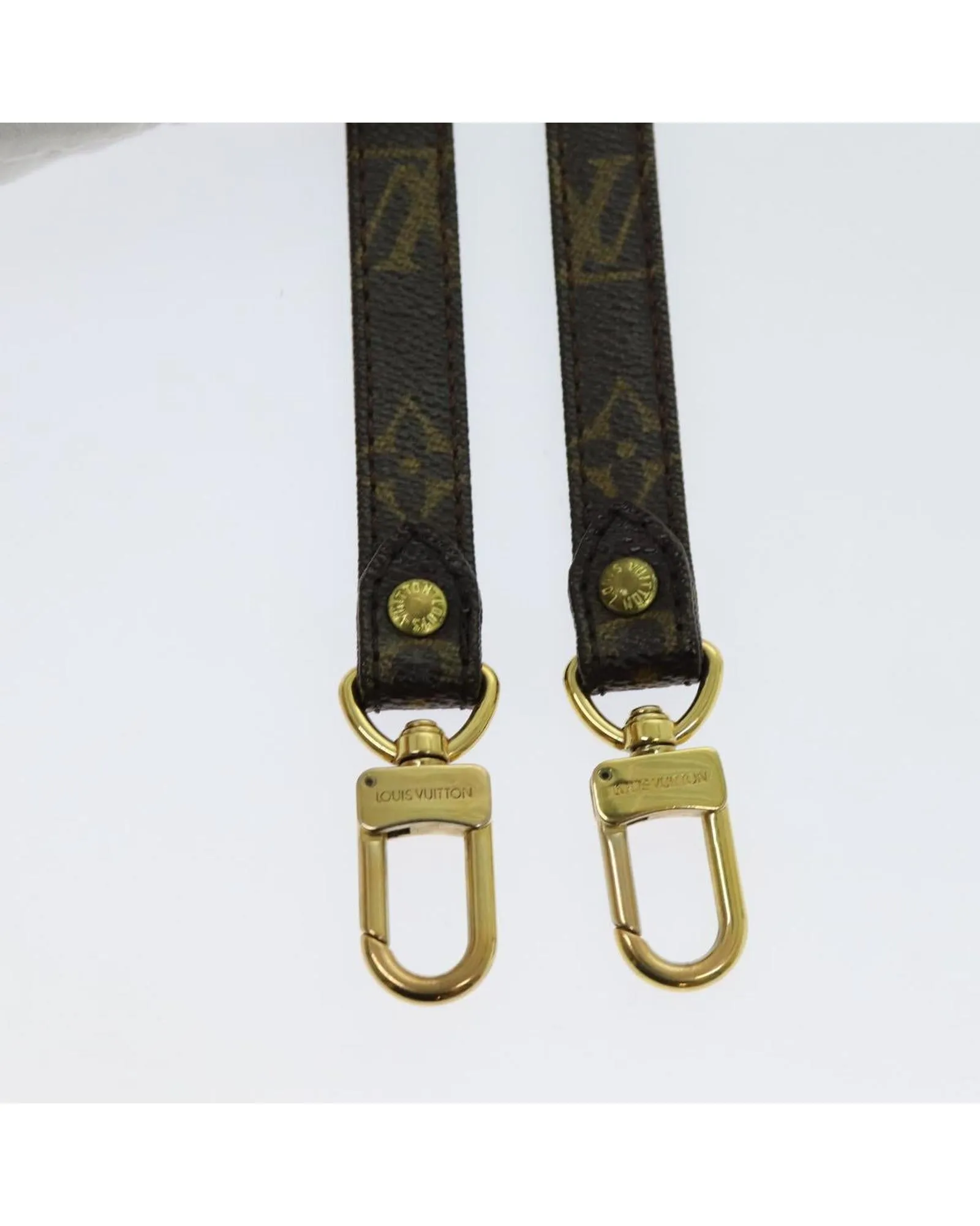 Monogram Shoulder Strap with Authenticity - B Rank