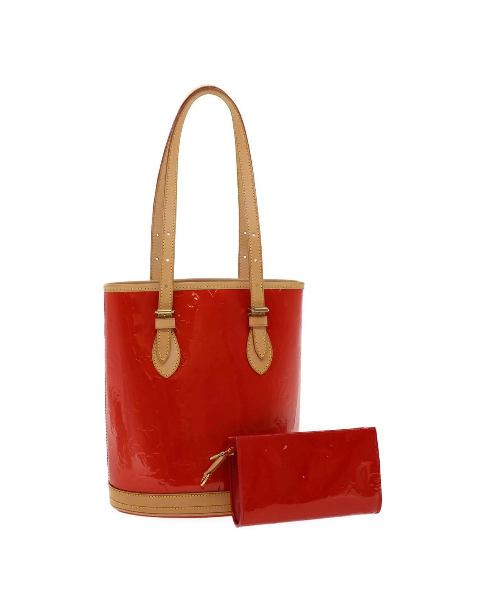 Monogram Vernis Bucket PM Shoulder Bag