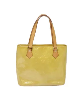 Monogram Vernis Patent Leather Handbag with Discreet Storage Smell