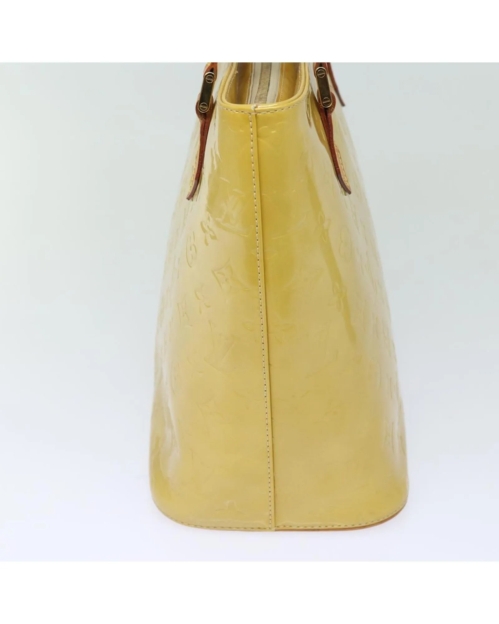Monogram Vernis Patent Leather Handbag with Discreet Storage Smell