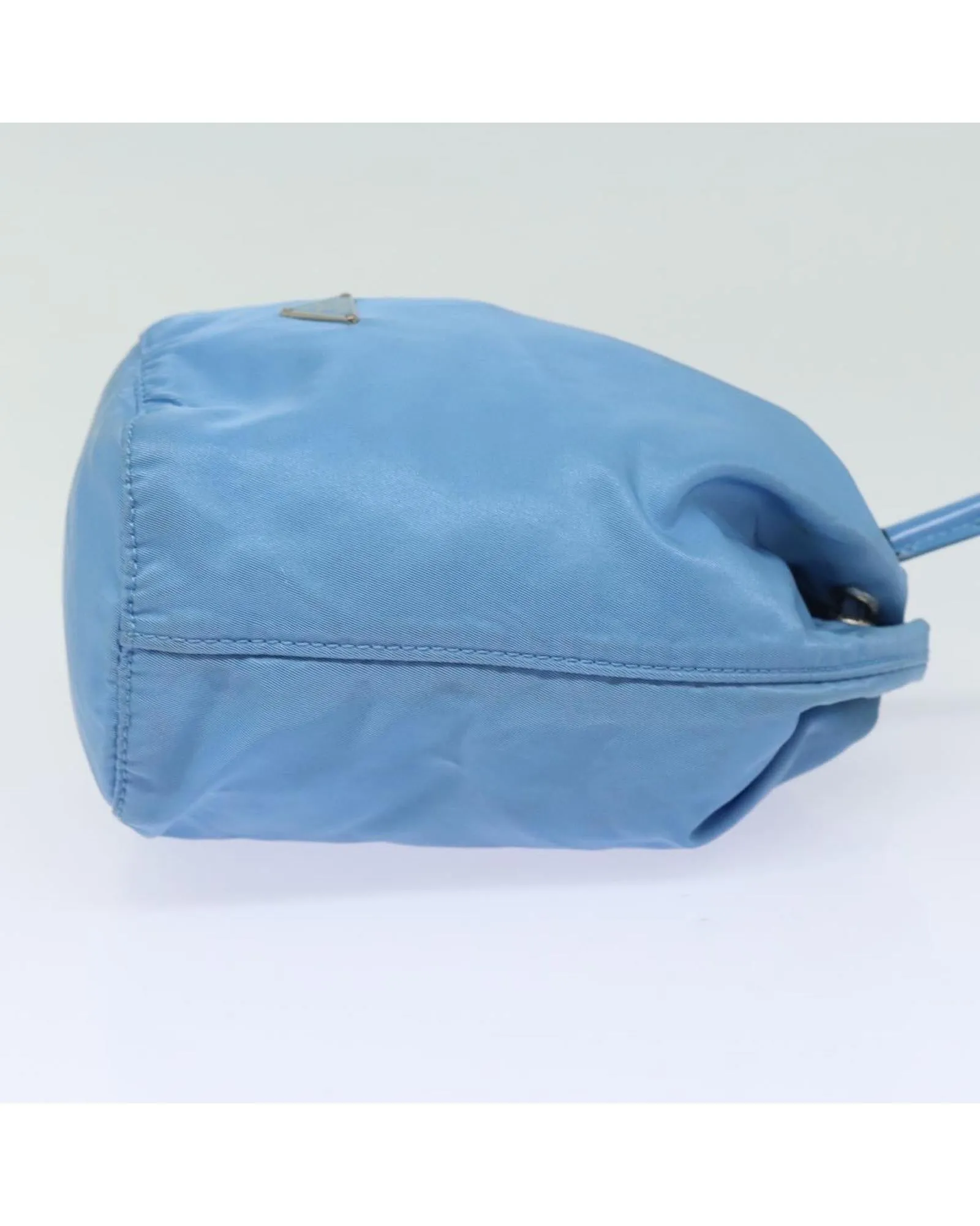 Nylon Pouch with Adjustable Strap and Zipper Closure