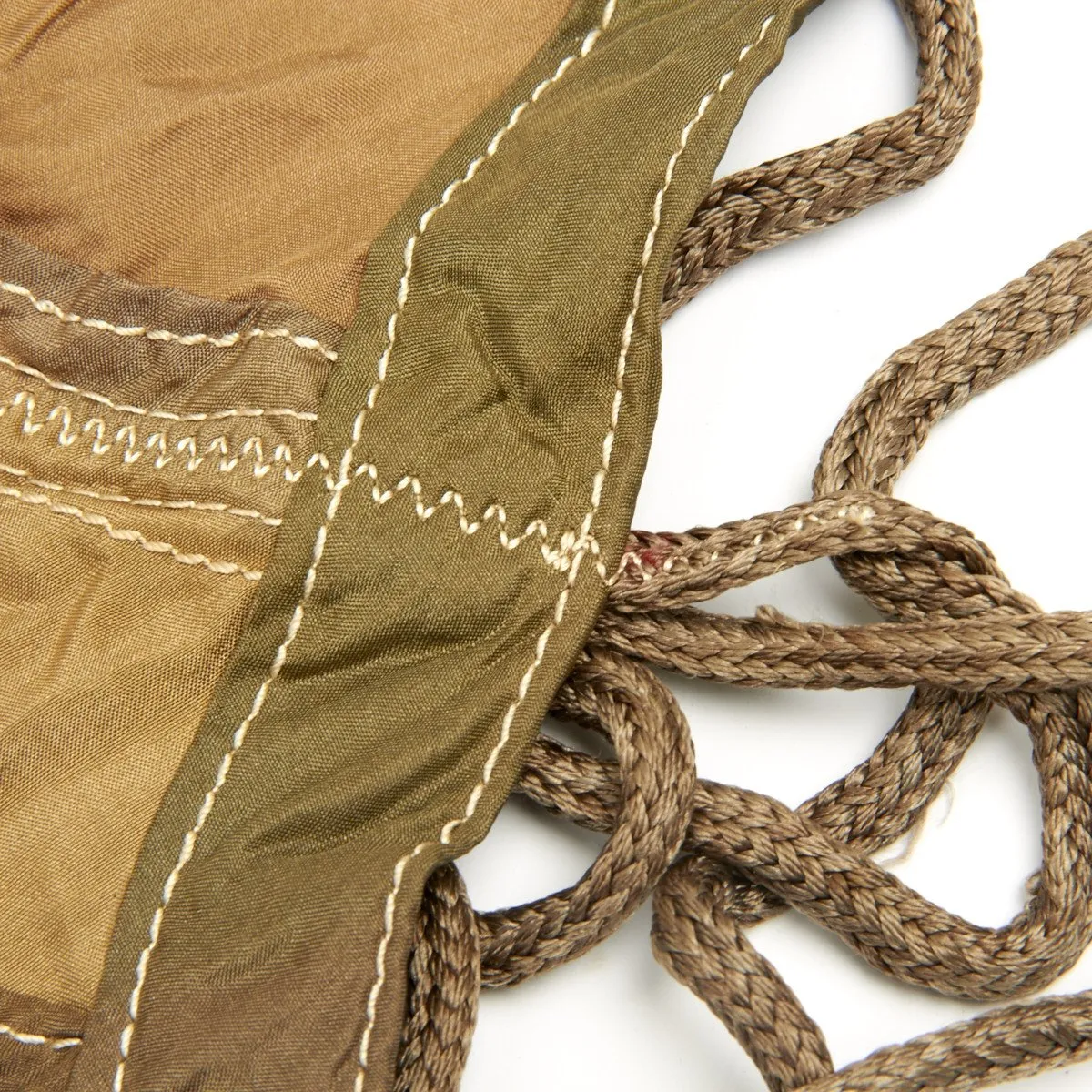 Original German WWII Camouflage Fallschirmjager Paratrooper RZ20 Parachute