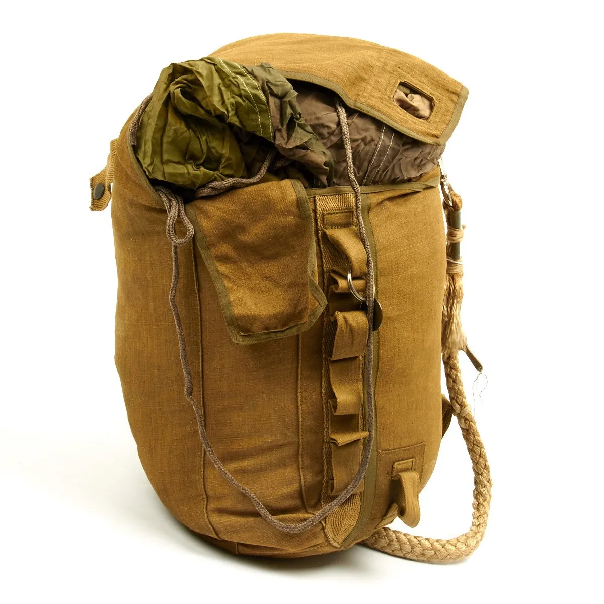 Original German WWII Camouflage Fallschirmjager Paratrooper RZ20 Parachute