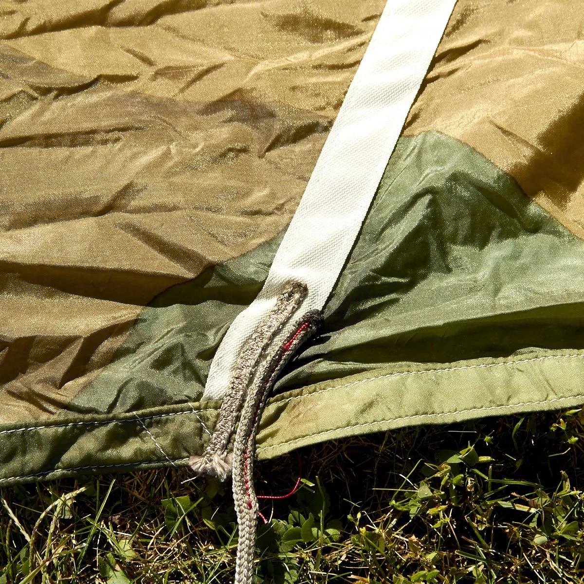 Original German WWII Fallschirmjager Paratrooper RZ36 Delta-Shaped Camouflage Parachute with Bag and Crate