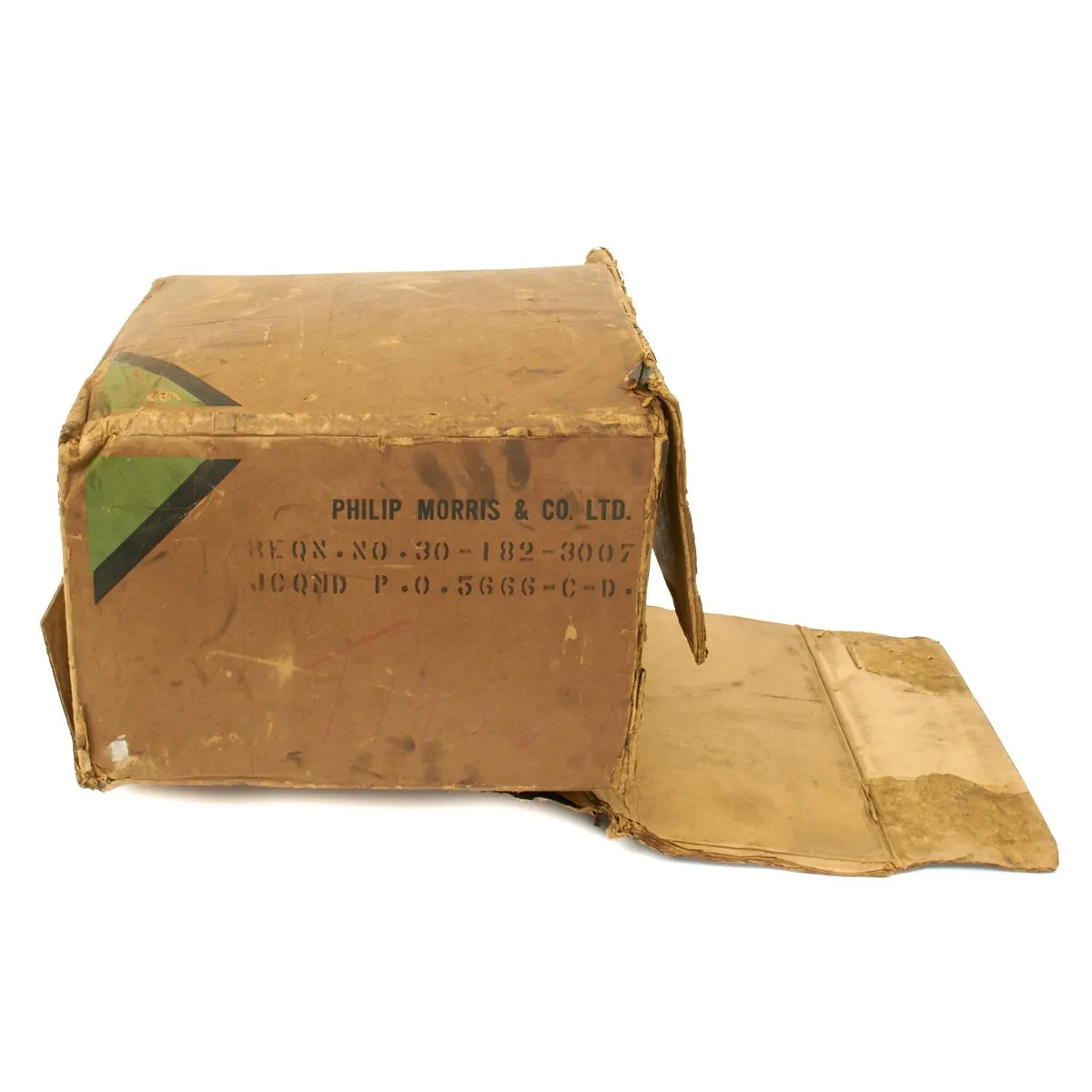 Original German WWII Luftwaffe Camouflage Fallschirmjager Paratrooper Complete RZ20 Parachute in Bring Home Box with Certificate - Dated 1942