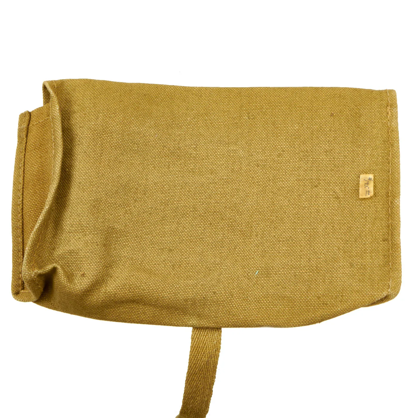 Original Japanese WWII Untouched Imperial Japanese Army Leather Medical Satchel With Contents as Found by US Serviceman - 13 Plus Items