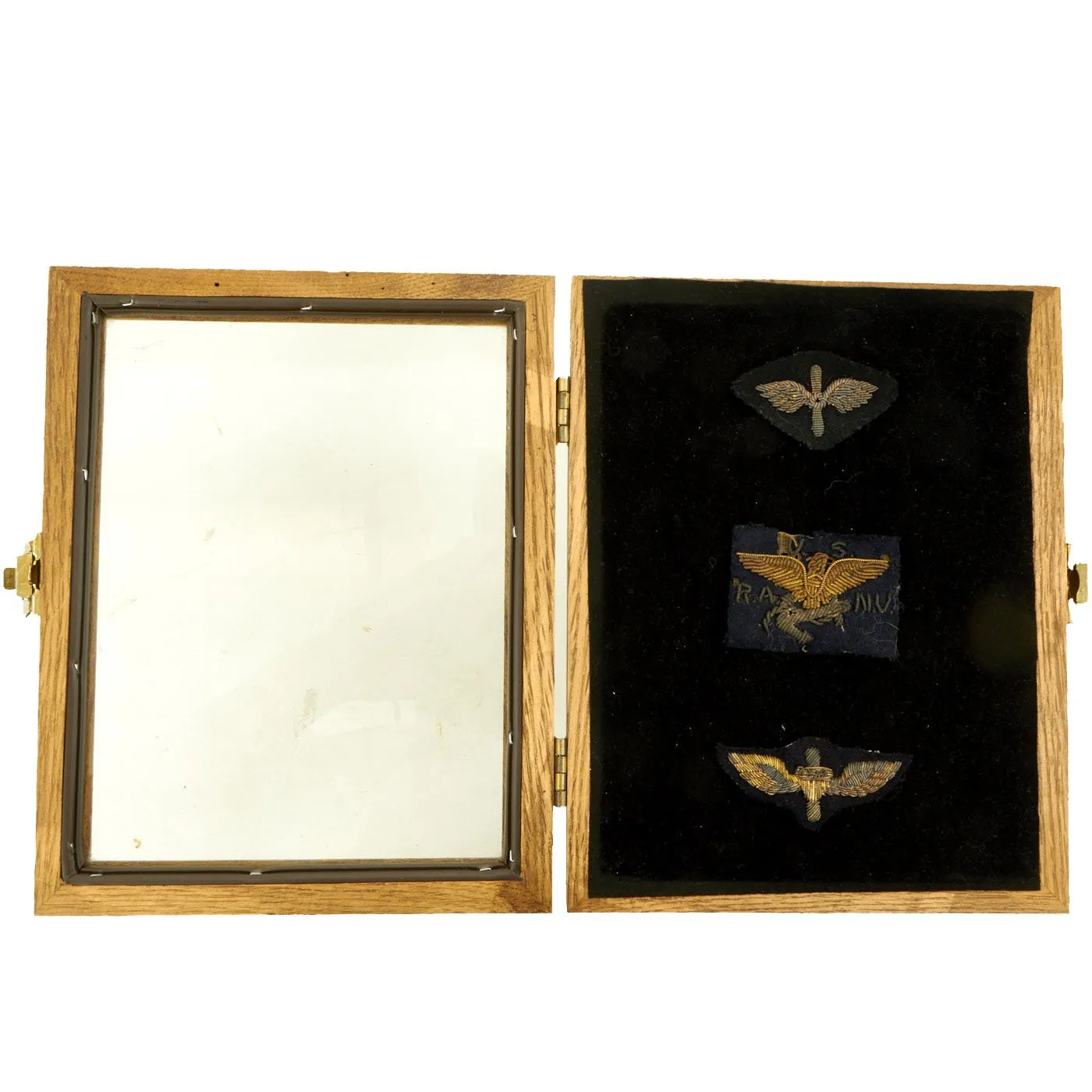 Original Rare 1920’s U.S. Navy Airship Pilot Insignia Attributed to Chief Aviation Pilot Stanley R. Soulby, Pilot of Dirigibles USS Macon, Akron & Shenandoah