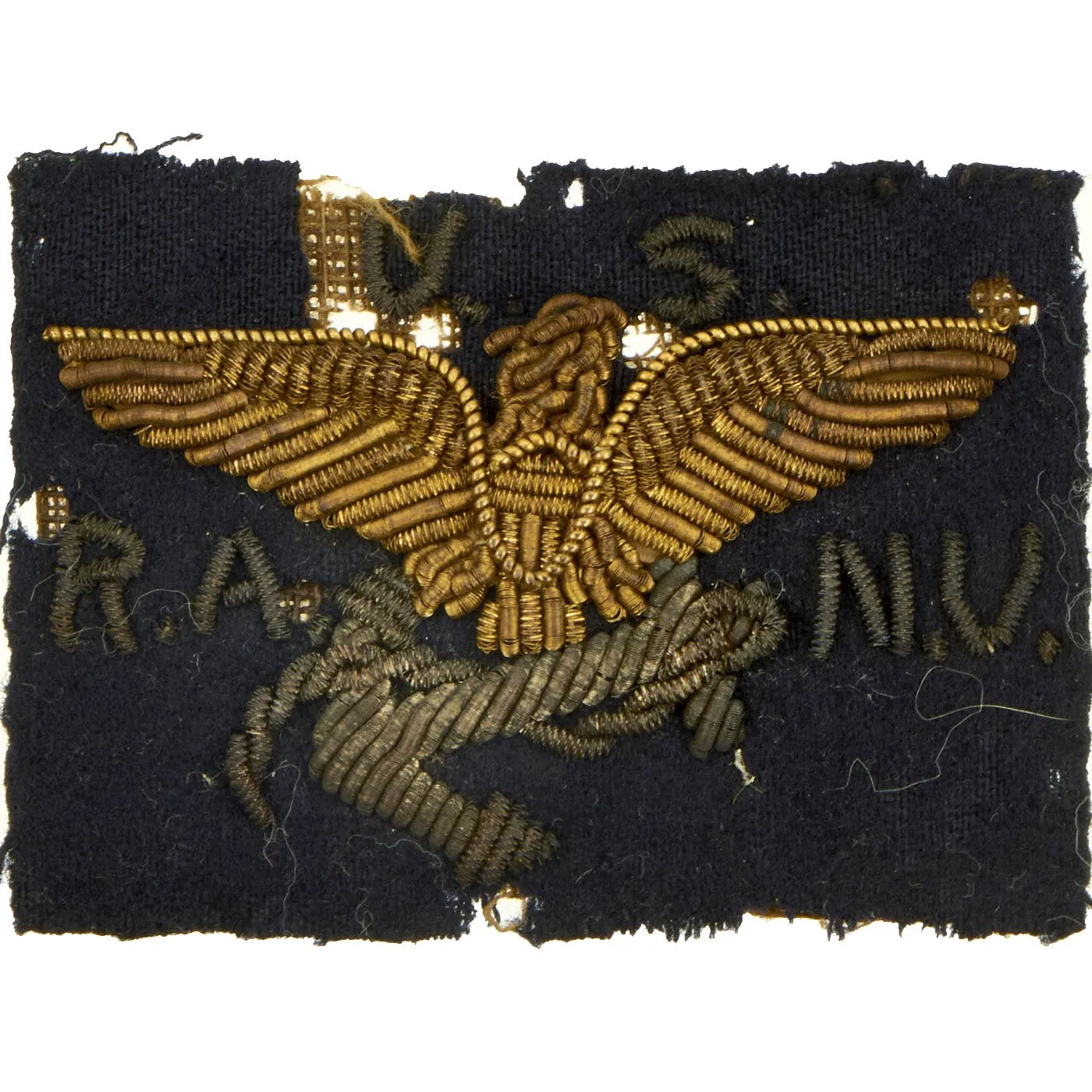 Original Rare 1920’s U.S. Navy Airship Pilot Insignia Attributed to Chief Aviation Pilot Stanley R. Soulby, Pilot of Dirigibles USS Macon, Akron & Shenandoah