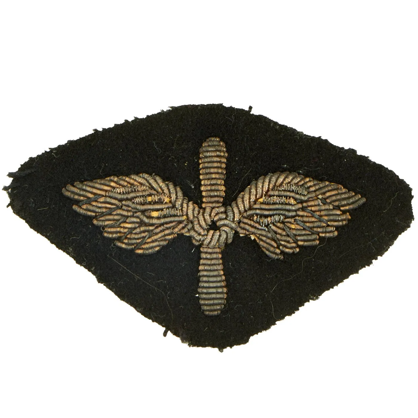 Original Rare 1920’s U.S. Navy Airship Pilot Insignia Attributed to Chief Aviation Pilot Stanley R. Soulby, Pilot of Dirigibles USS Macon, Akron & Shenandoah