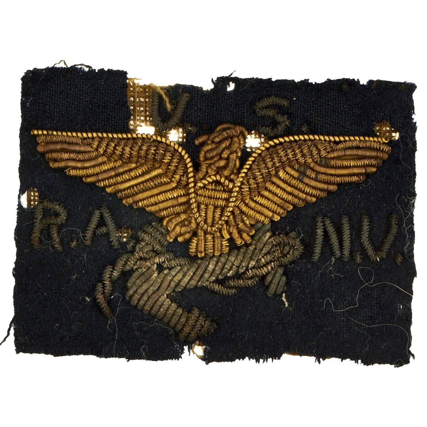 Original Rare 1920’s U.S. Navy Airship Pilot Insignia Attributed to Chief Aviation Pilot Stanley R. Soulby, Pilot of Dirigibles USS Macon, Akron & Shenandoah