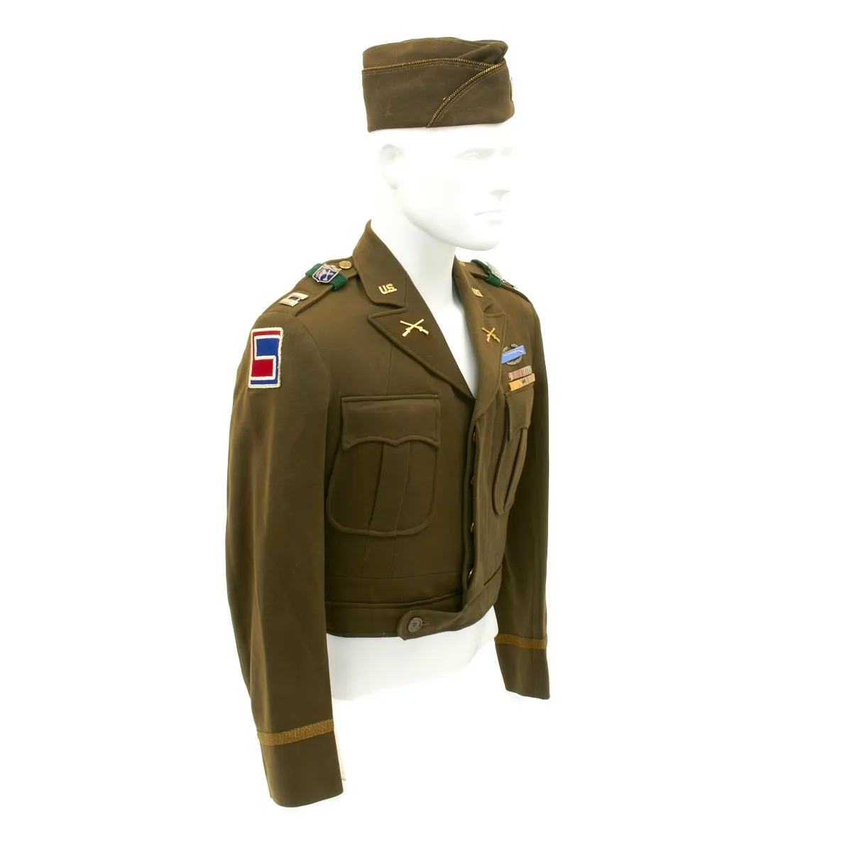 Original U.S. WWII 272nd Infantry Regiment Named Grouping - Bronze Star Recipient