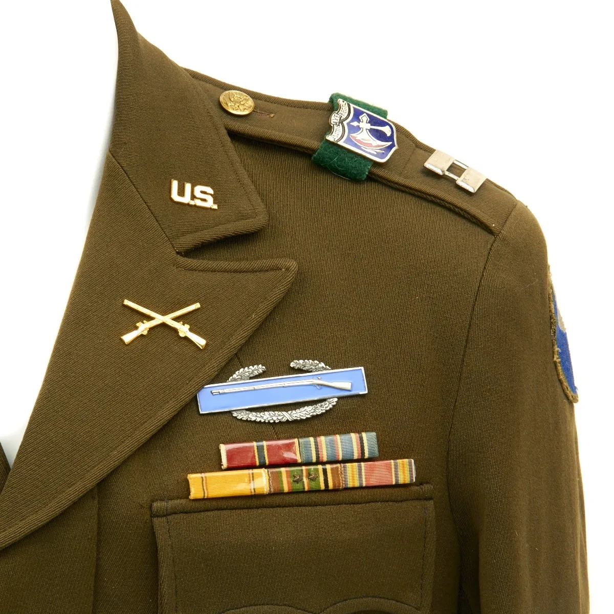 Original U.S. WWII 272nd Infantry Regiment Named Grouping - Bronze Star Recipient
