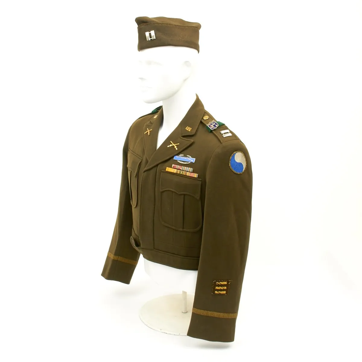 Original U.S. WWII 272nd Infantry Regiment Named Grouping - Bronze Star Recipient