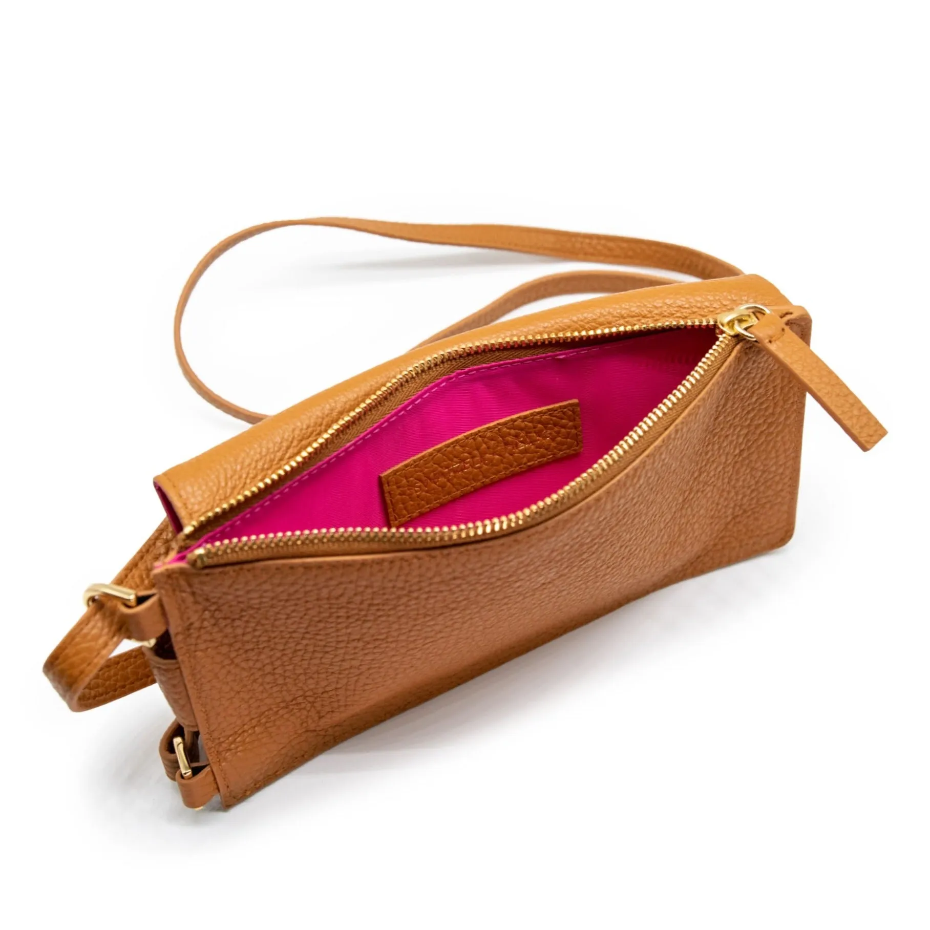 Paris Phone Crossbody - Tawny