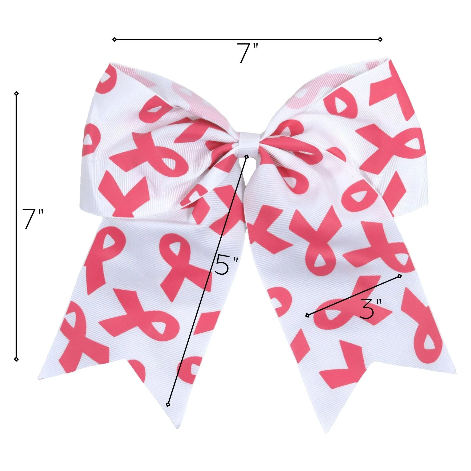 Pink Ribbons Breast Cancer Awareness Bow
