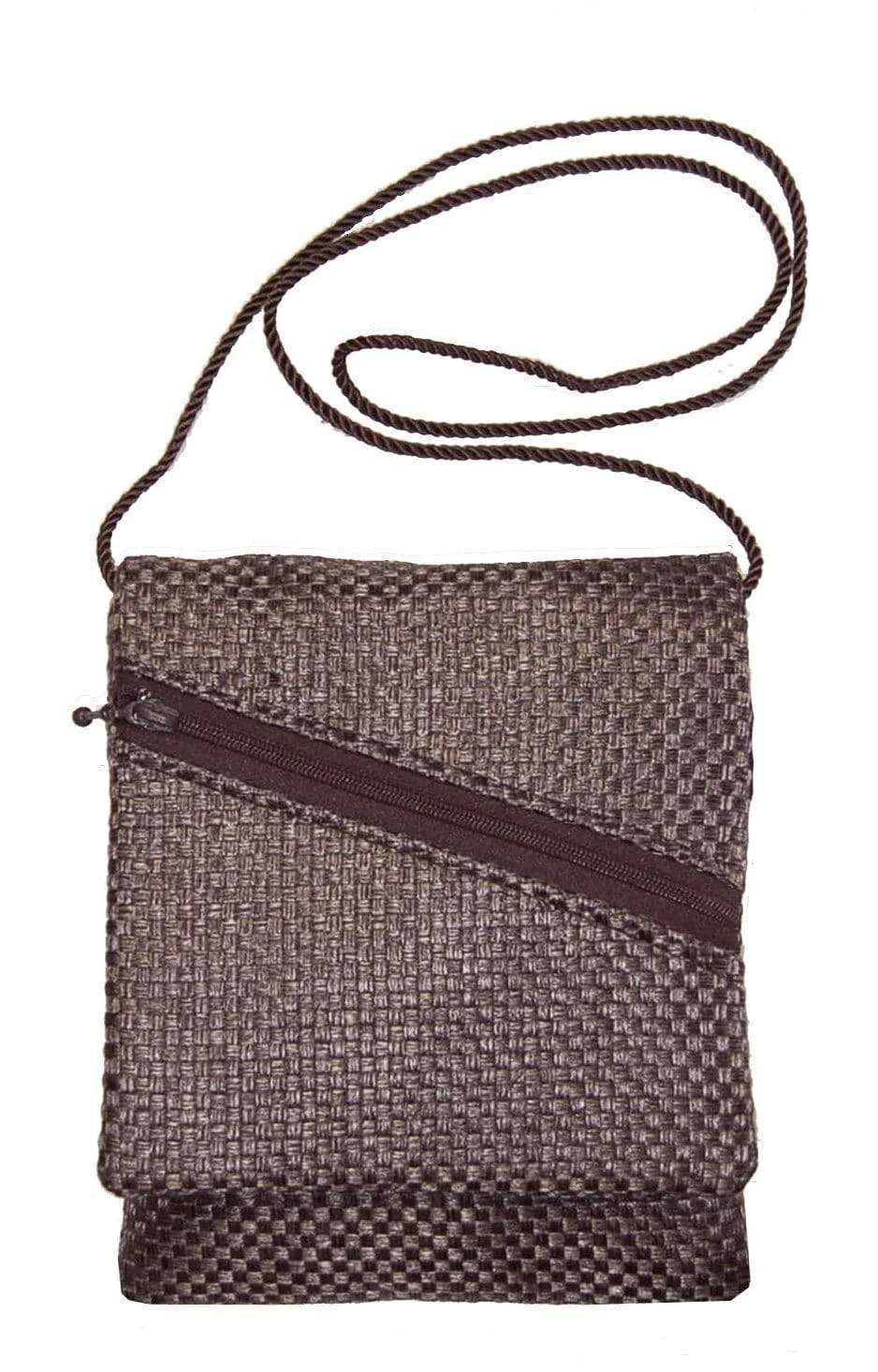 Prague Style Handbag - Interconnected in Java Upholstery (One Solid Left!)