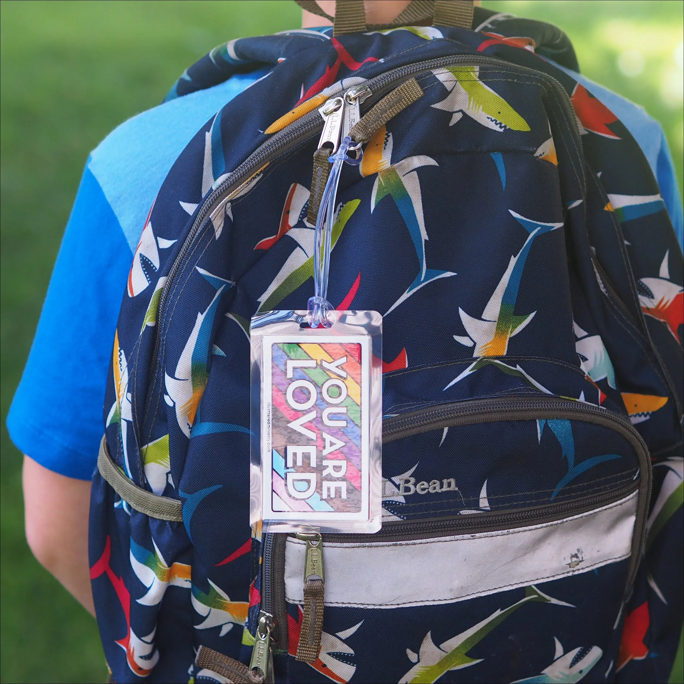 "You Are Loved" Backpack Tags