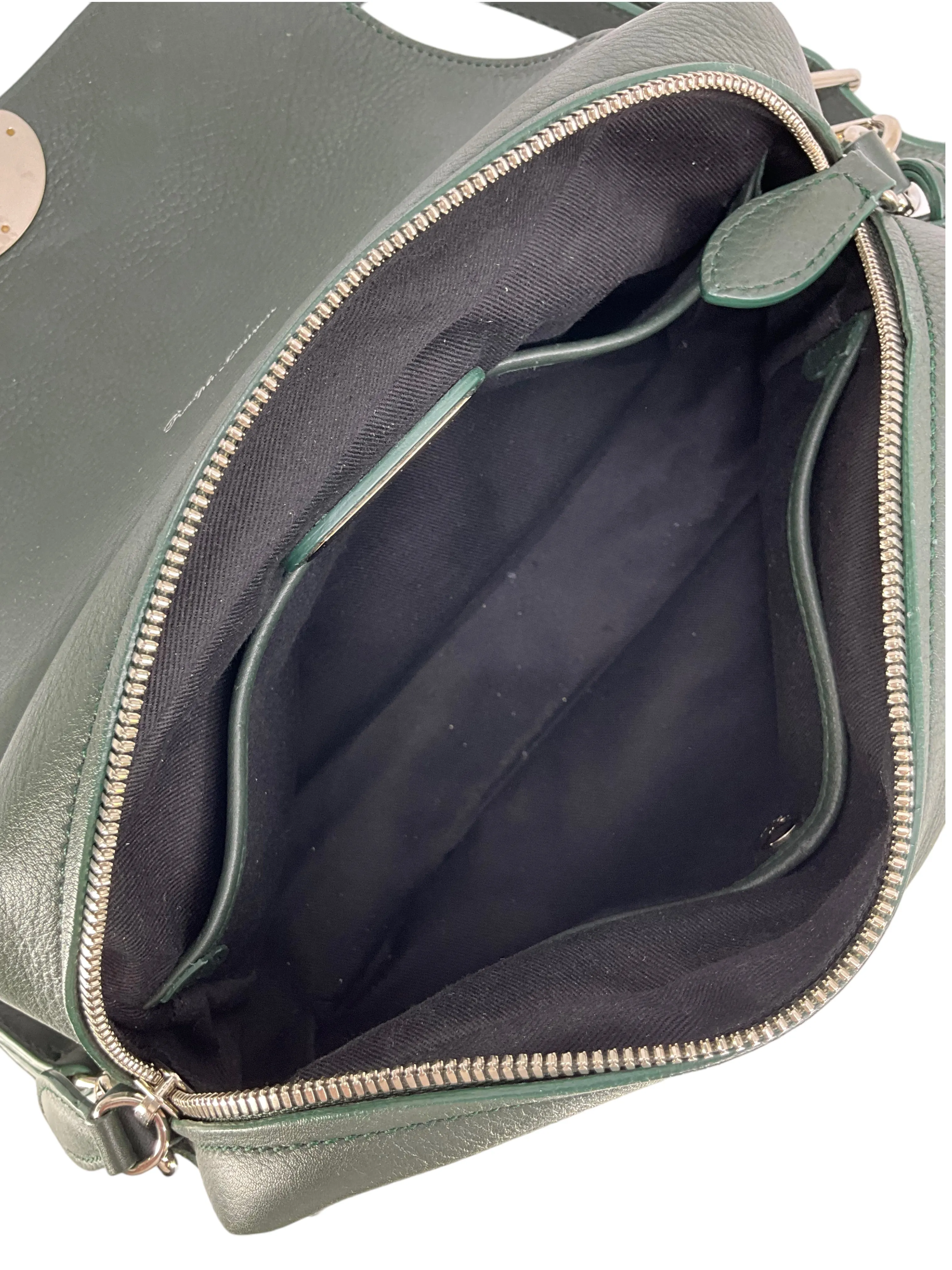 Ralph Lauren Mini Ricky Leather Crossbody Bag