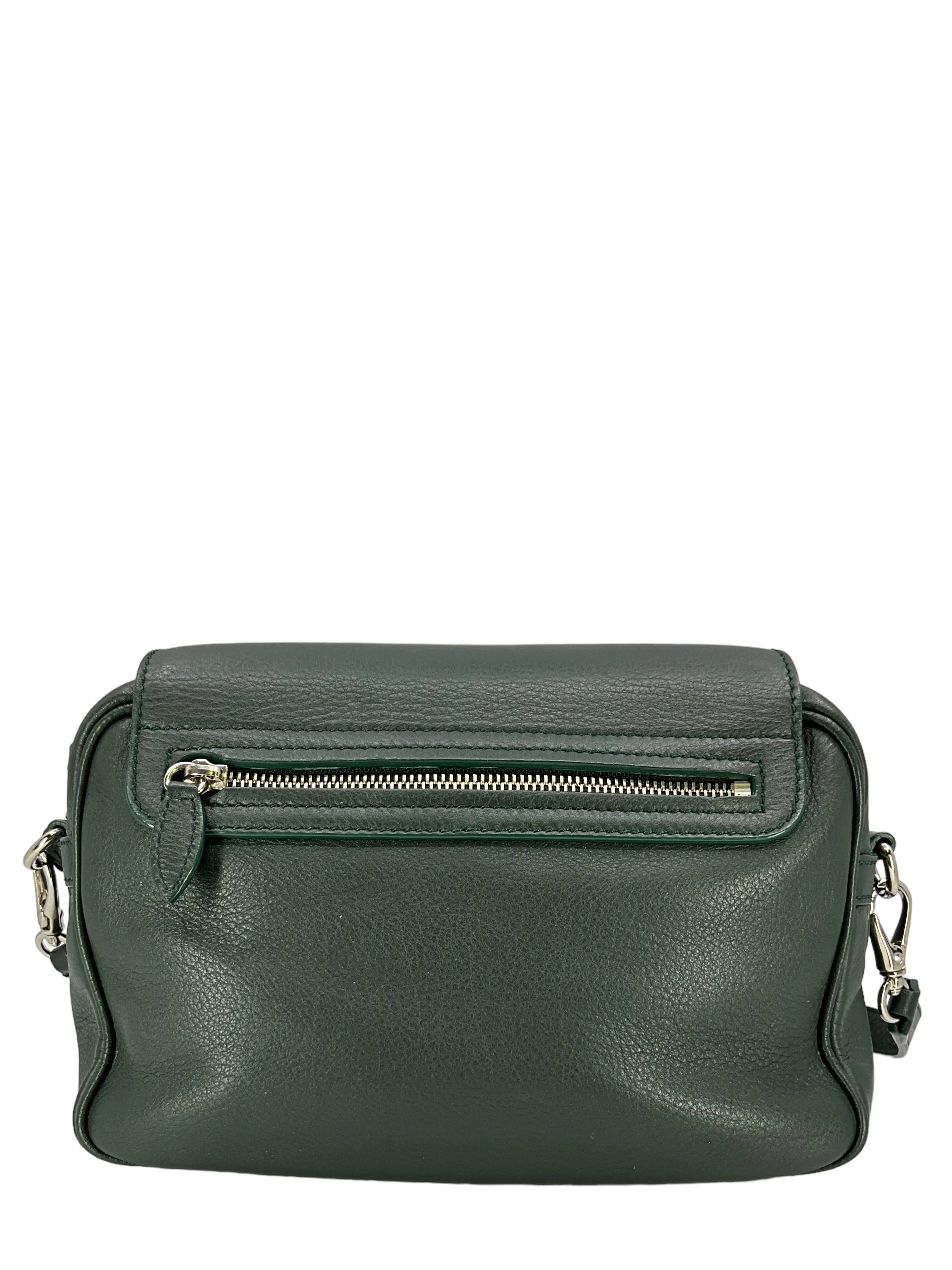 Ralph Lauren Mini Ricky Leather Crossbody Bag
