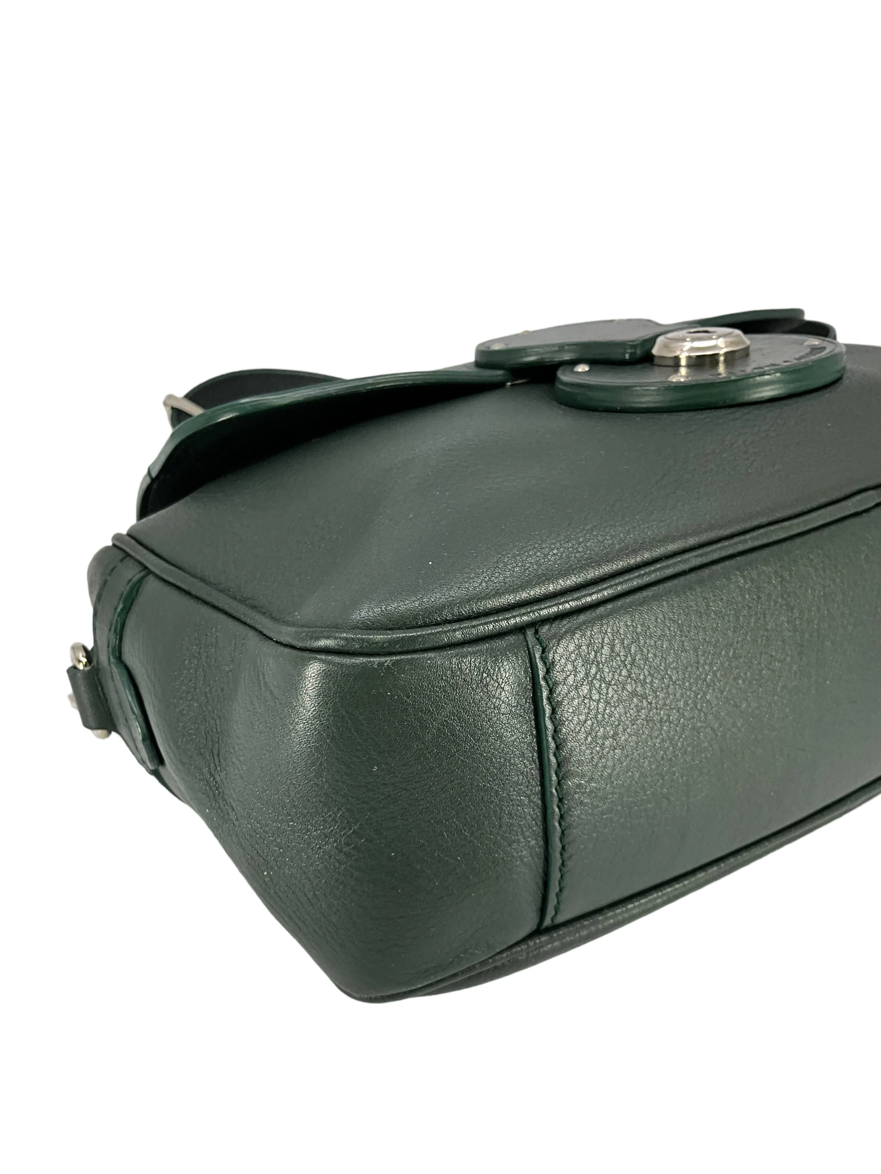 Ralph Lauren Mini Ricky Leather Crossbody Bag