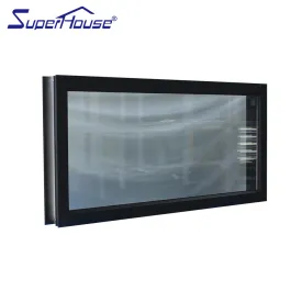 Superhouse Aluminum Frame Fixed Glass Window Small Size Fixed Windows