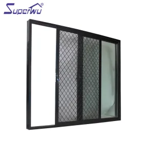 Superwu Aluminum commercial system sliding door factory direct sale