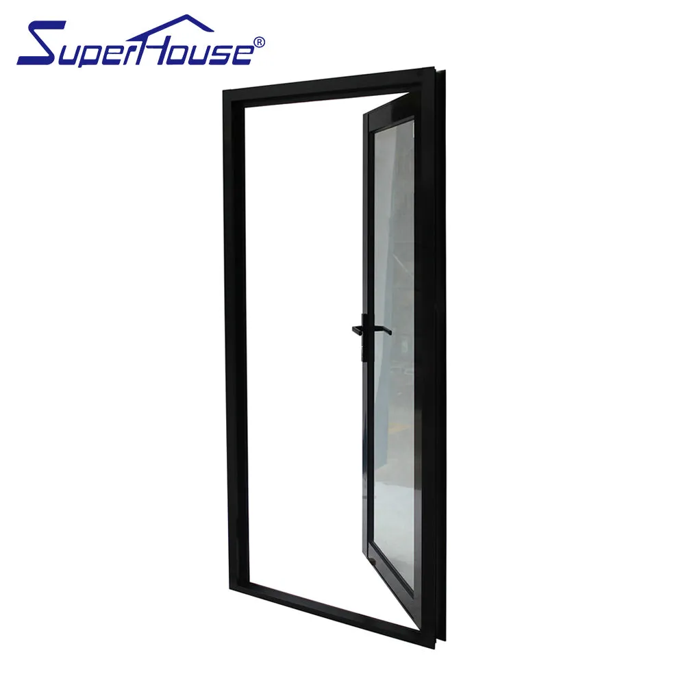 Superwu Customized products aluminum casement door with Australian standards AS2208