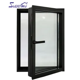 Superwu Price aluminum casement windows with simple design for sale Australia standard