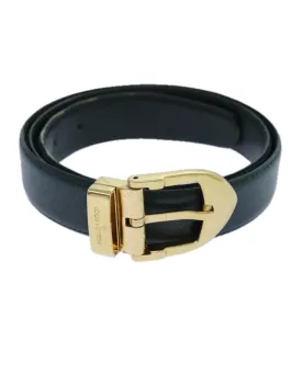 Taiga Leather Classic Belt in Epicea Color - Authentic LV