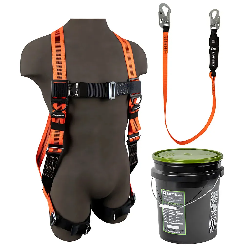 V-Line Bucket Combo: FS99280-E Harness, FS88560-E Lanyard