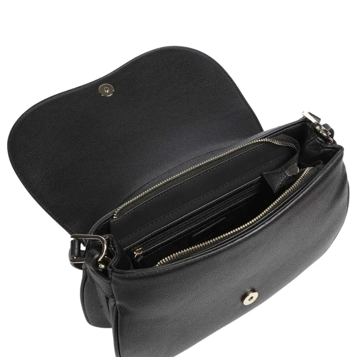 Valentino Bags Cortina Re Black Crossbody Bag